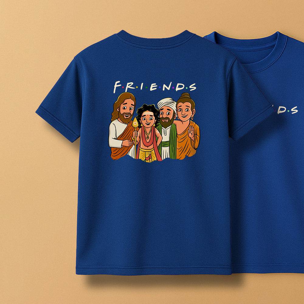 Friends! Unisex Back Printed T-Shirt!