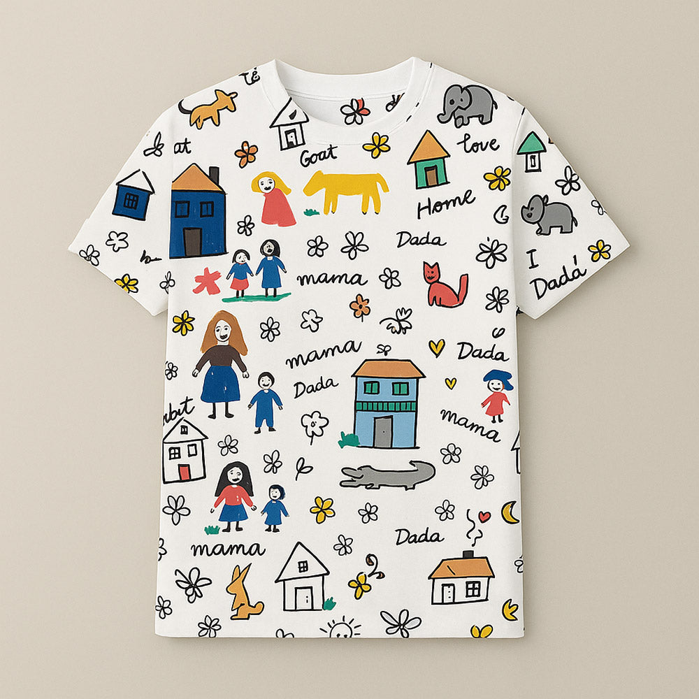 Scribbles! Unisex Kids T-Shirt!