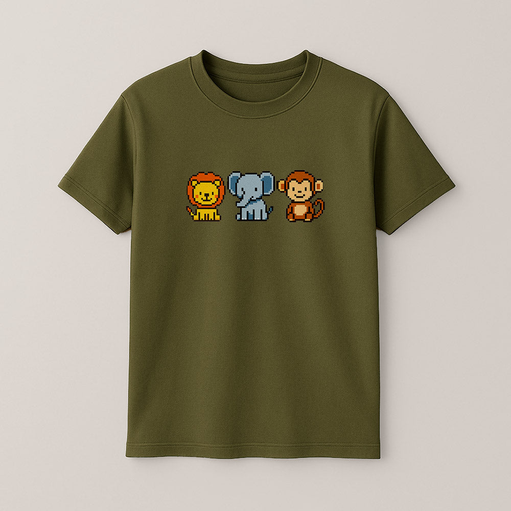 Pixel Animals! Unisex Kids T-Shirt!