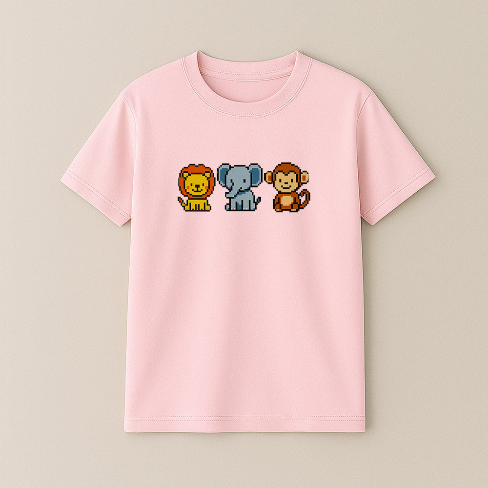 Pixel Animals! Unisex Kids T-Shirt!