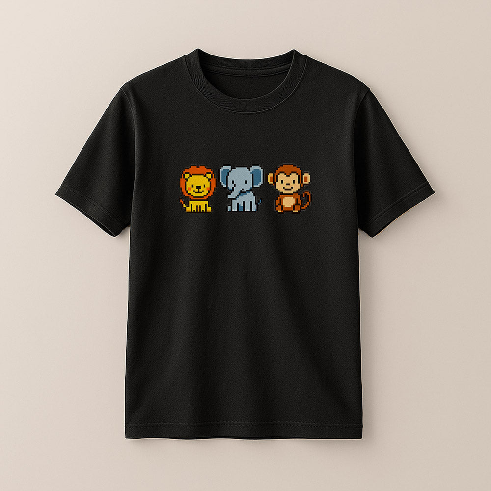 Pixel Animals! Unisex Kids T-Shirt!