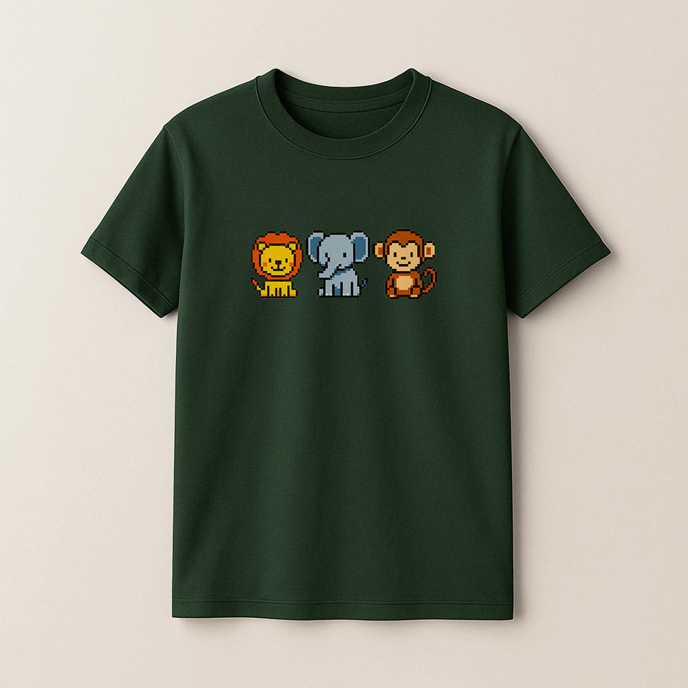 Pixel Animals! Unisex Kids T-Shirt!