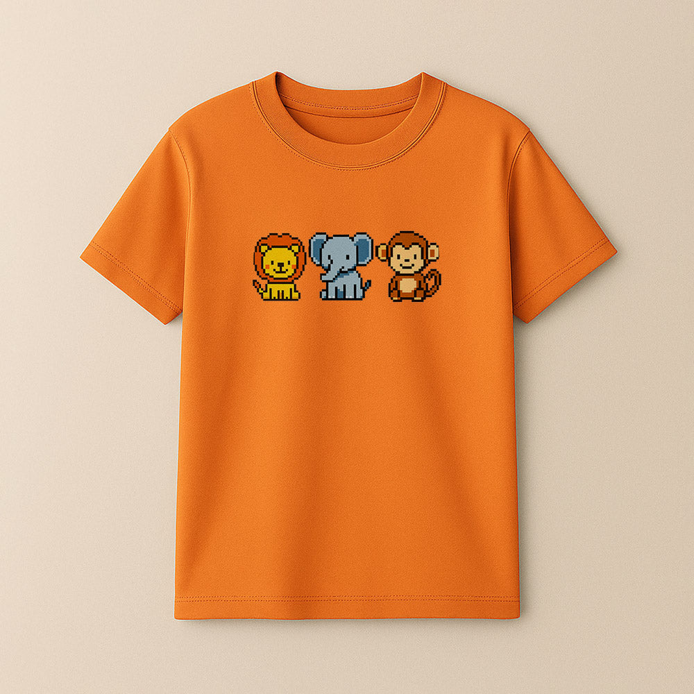 Pixel Animals! Unisex Kids T-Shirt!