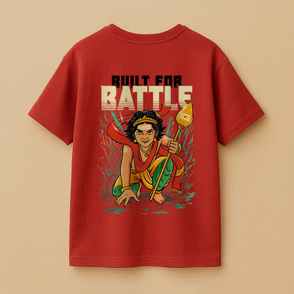 Built for battle! Unisex Oversized T-Shirt!
