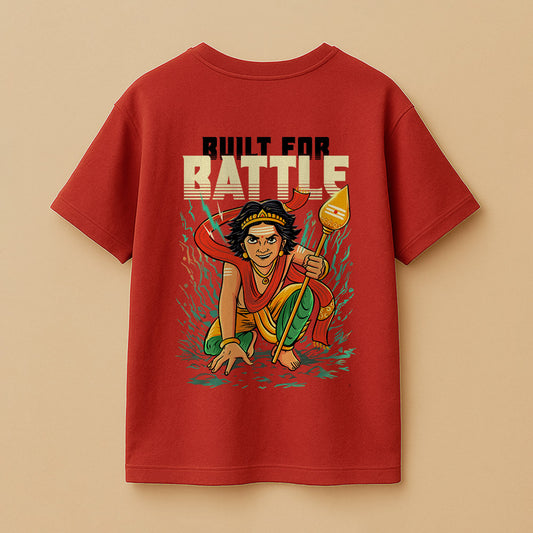 Built for battle! Unisex Oversized T-Shirt!