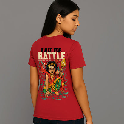 Built for battle! Murugan Unisex Back Printed T-Shirt!