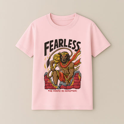 Fearless hanuman! Unisex Kids T-Shirt!