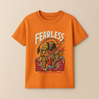 Fearless hanuman! Unisex Kids T-Shirt!