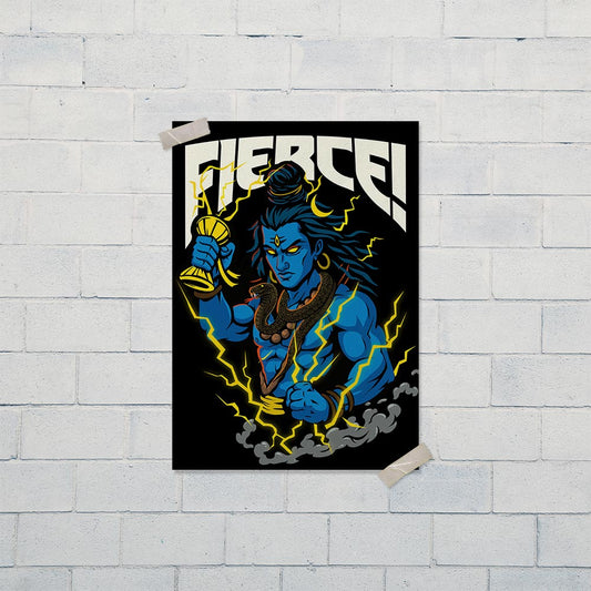 Fierce Shiva Poster