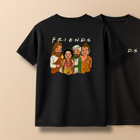 Friends! Unisex Back Printed T-Shirt!