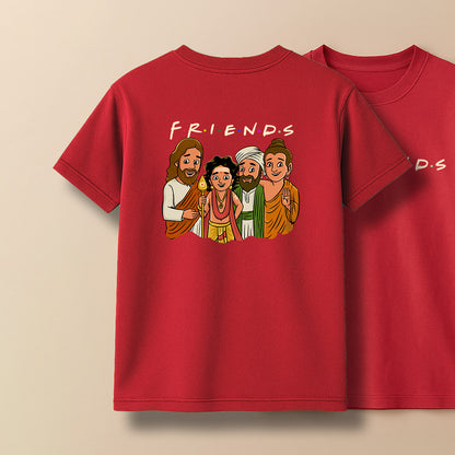 Friends! Unisex Back Printed T-Shirt!
