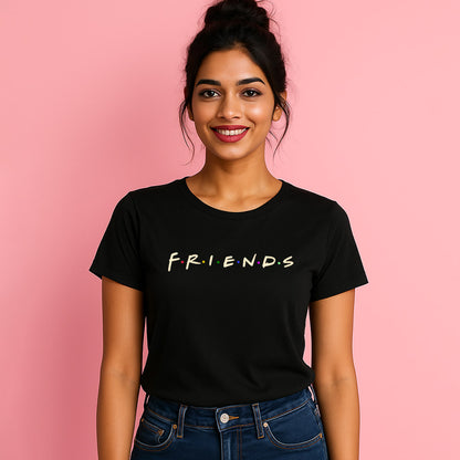 Friends! Unisex Back Printed T-Shirt!