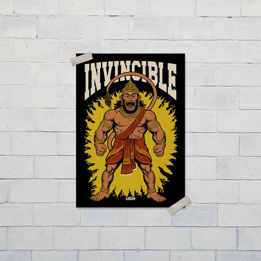 Hanuman - Invincible Poster