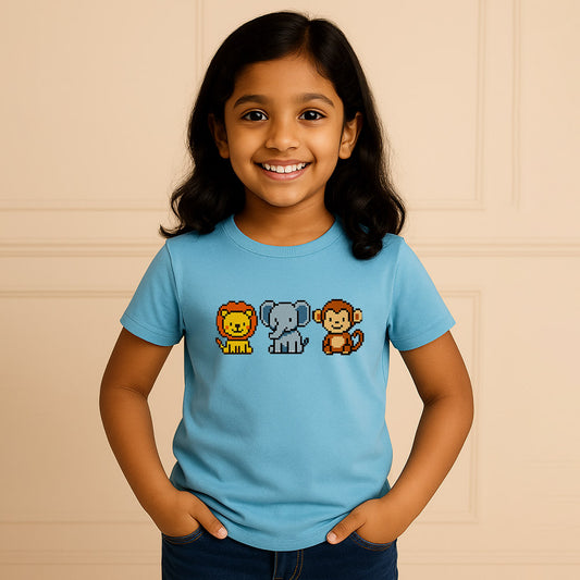 Pixel Animals! Unisex Kids T-Shirt!
